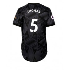 Arsenal Thomas Partey #5 Bortedrakt Kvinner 2022-23 Kortermet